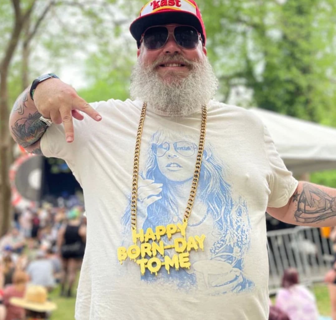 Custom Name Bling & Chain Gold PLA Plastic Bling with Aluminum Plated Chain